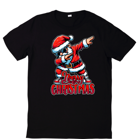 Dabbing Santa Christmas - t shirt