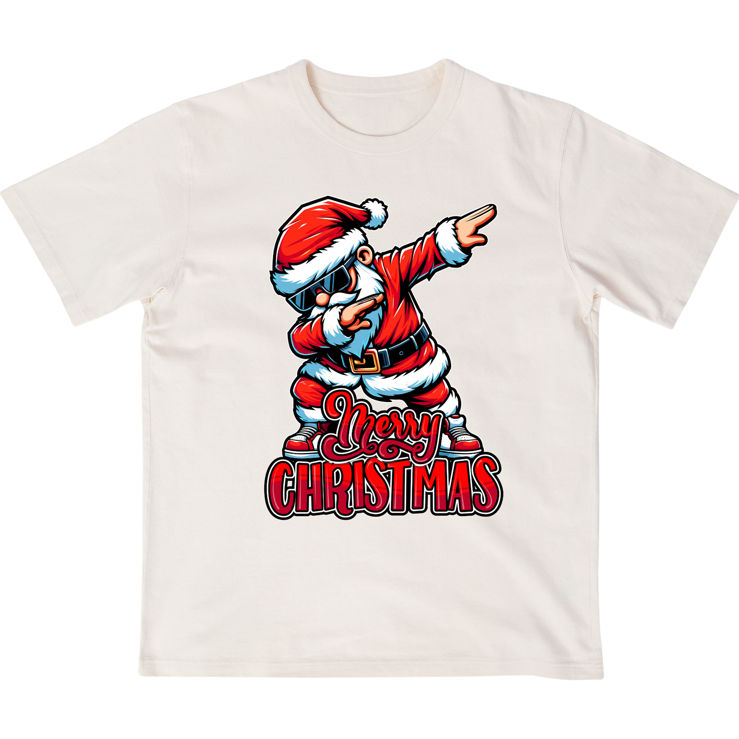 Dabbing Santa Christmas - t shirt