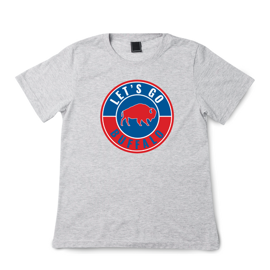 Let's Go Buffalo Circle Buffalo T-shirt