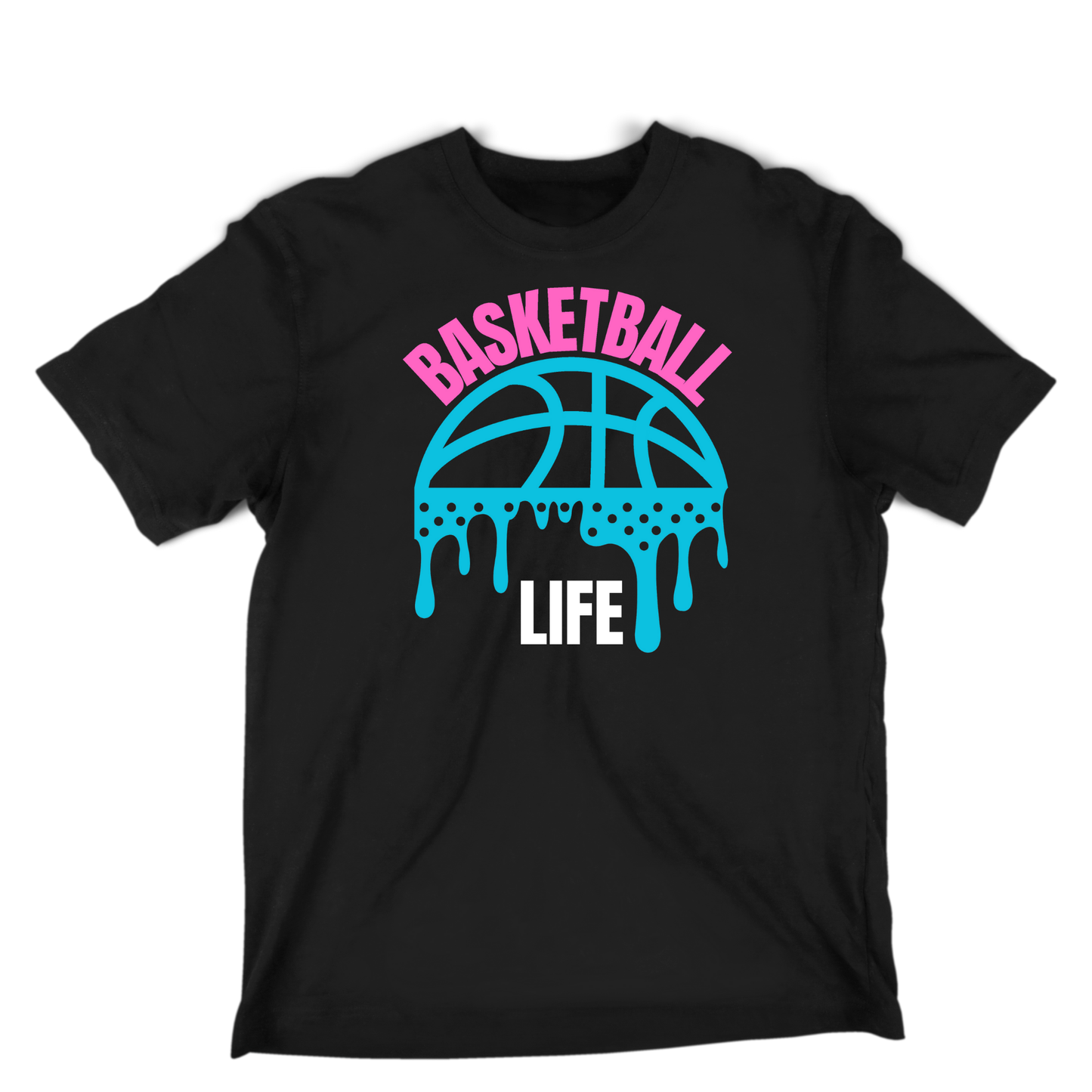 Drip Basket Ball is life Black - t shirt