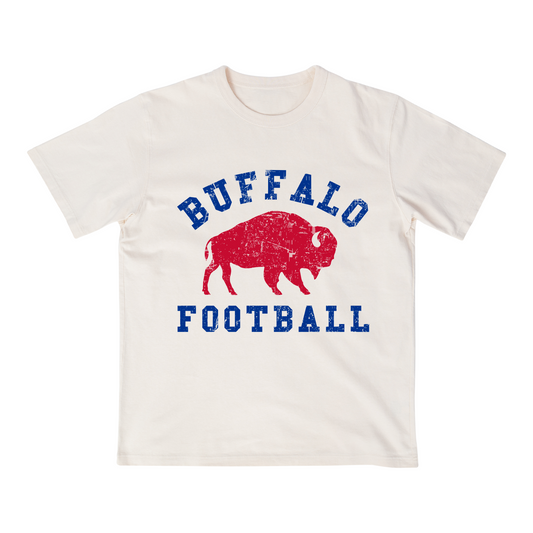 Buffalo Football Distressed T-shirt