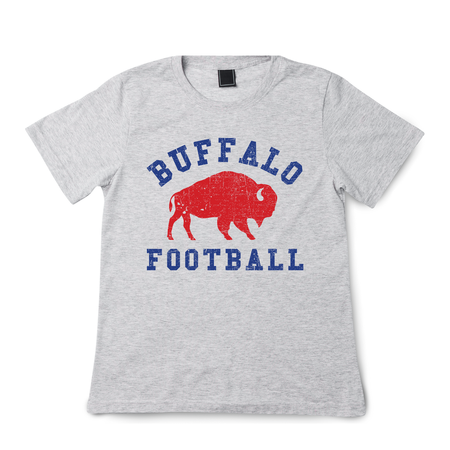 Buffalo Football Distressed T-shirt