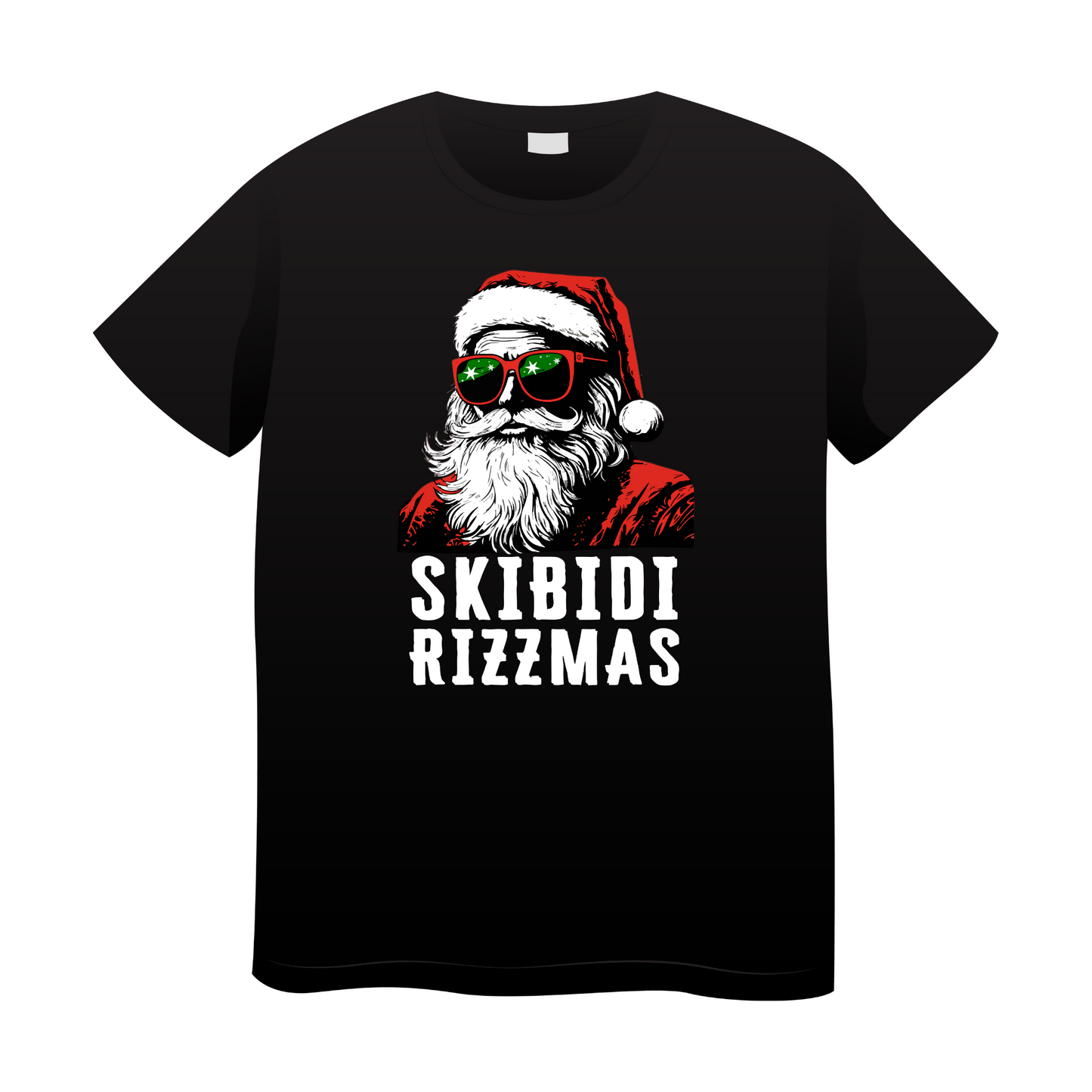 Skibity Rizzmas Christmas Tree T-shirt